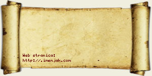 Miljana Pavković vizit kartica